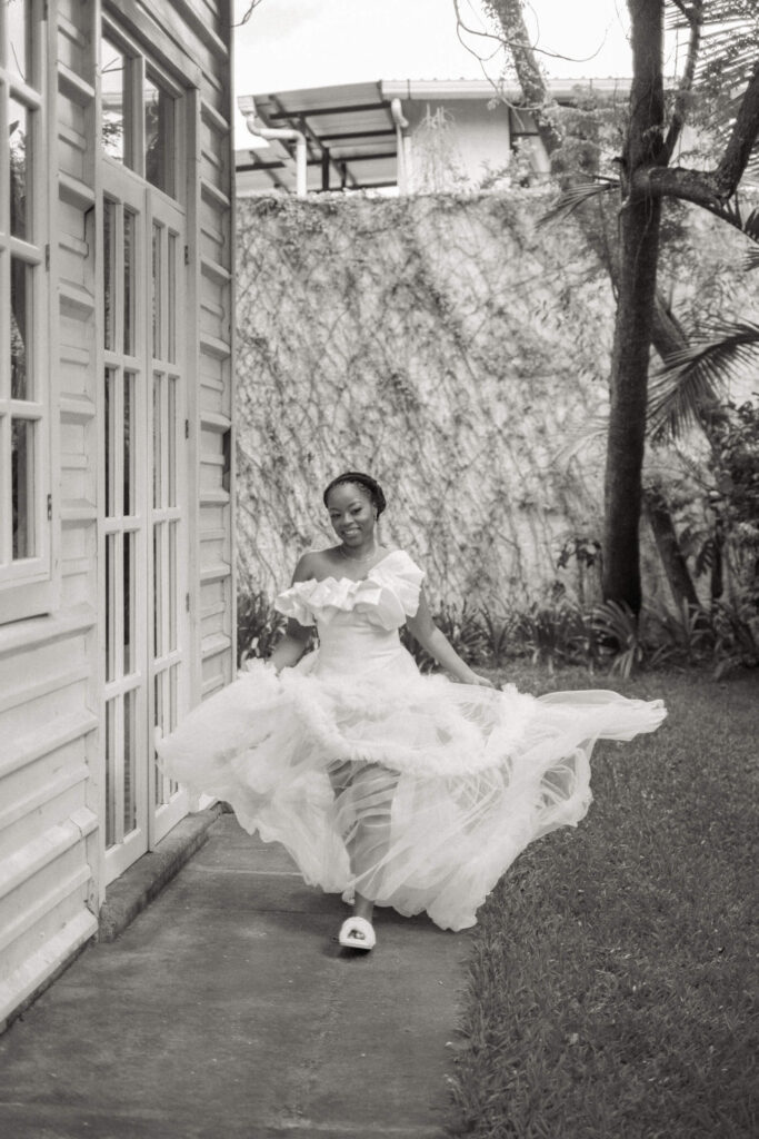 Wedding moment at Villa Bokeh Antigua Guatemala