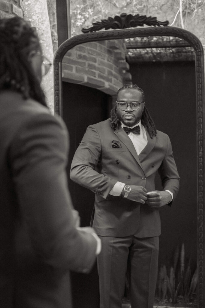 Wedding moment at Villa Bokeh Antigua Guatemala