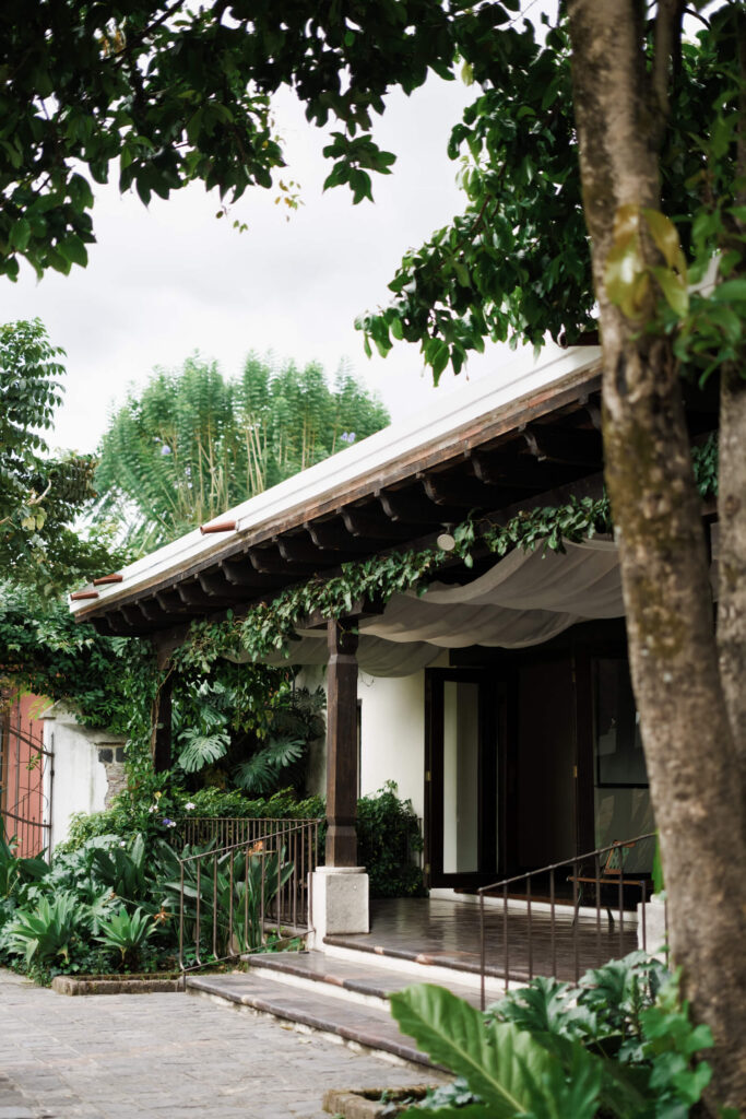Wedding moment at Villa Bokeh Antigua Guatemala