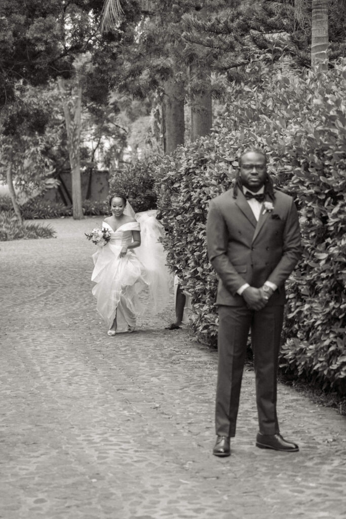 Wedding moment at Villa Bokeh Antigua Guatemala