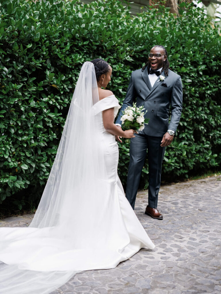 Wedding moment at Villa Bokeh Antigua Guatemala