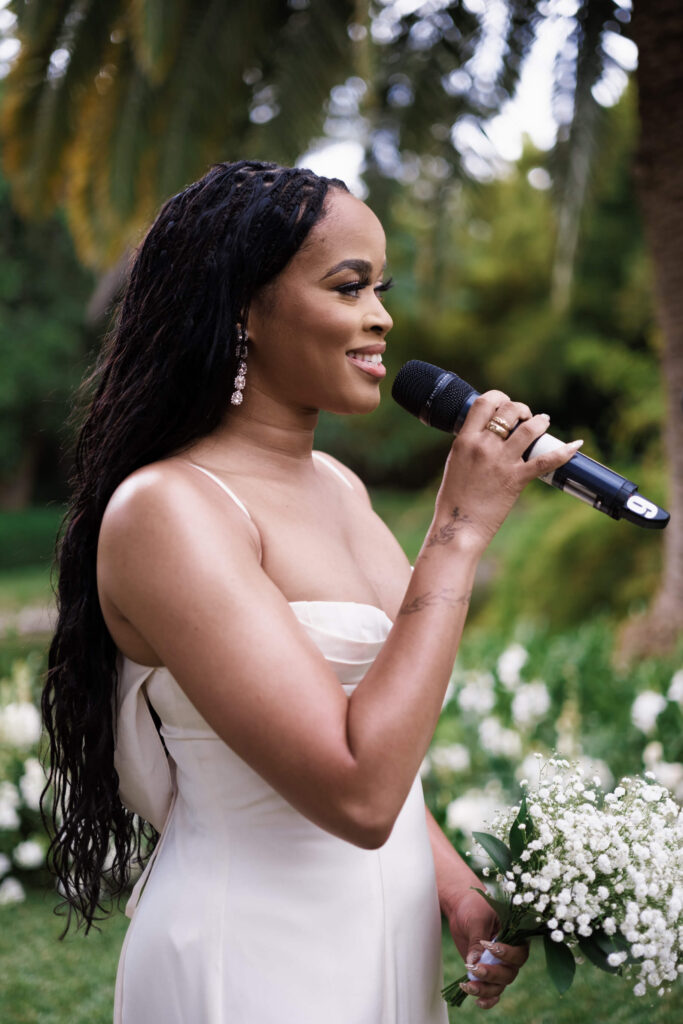 Wedding moment at Villa Bokeh Antigua Guatemala