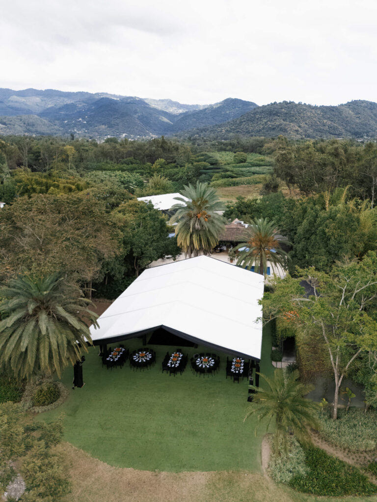 Wedding moment at Villa Bokeh Antigua Guatemala