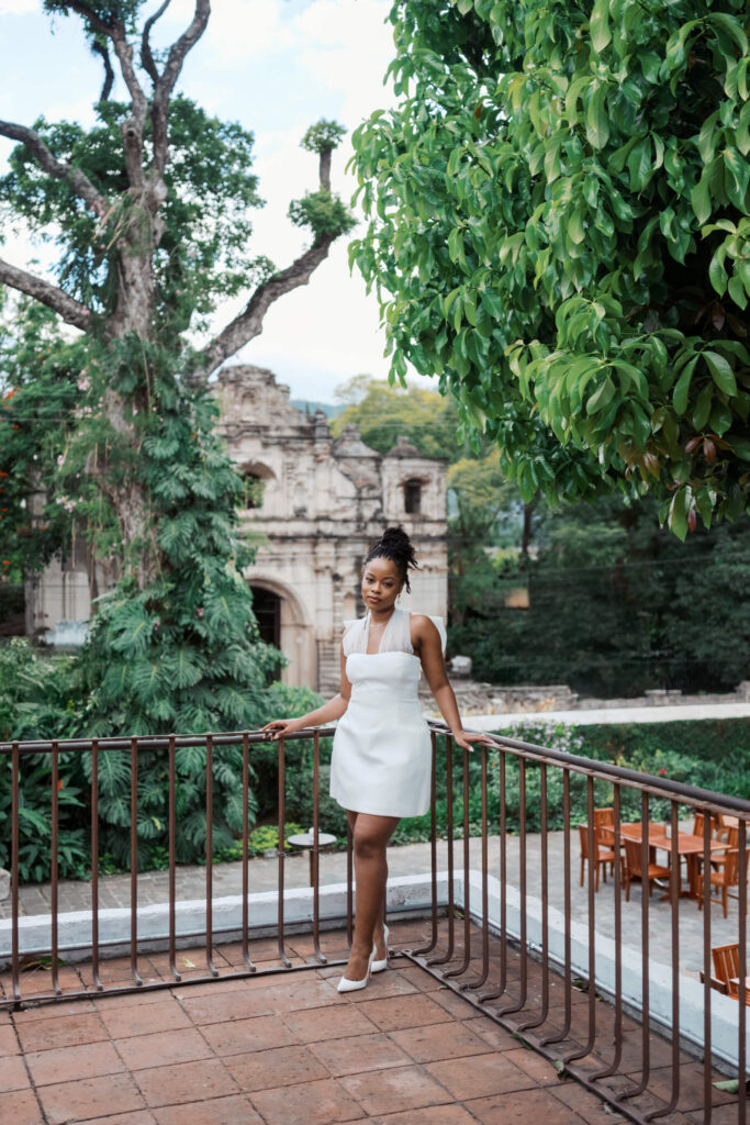 at Villa Bokeh Antigua Guatemala wedding
