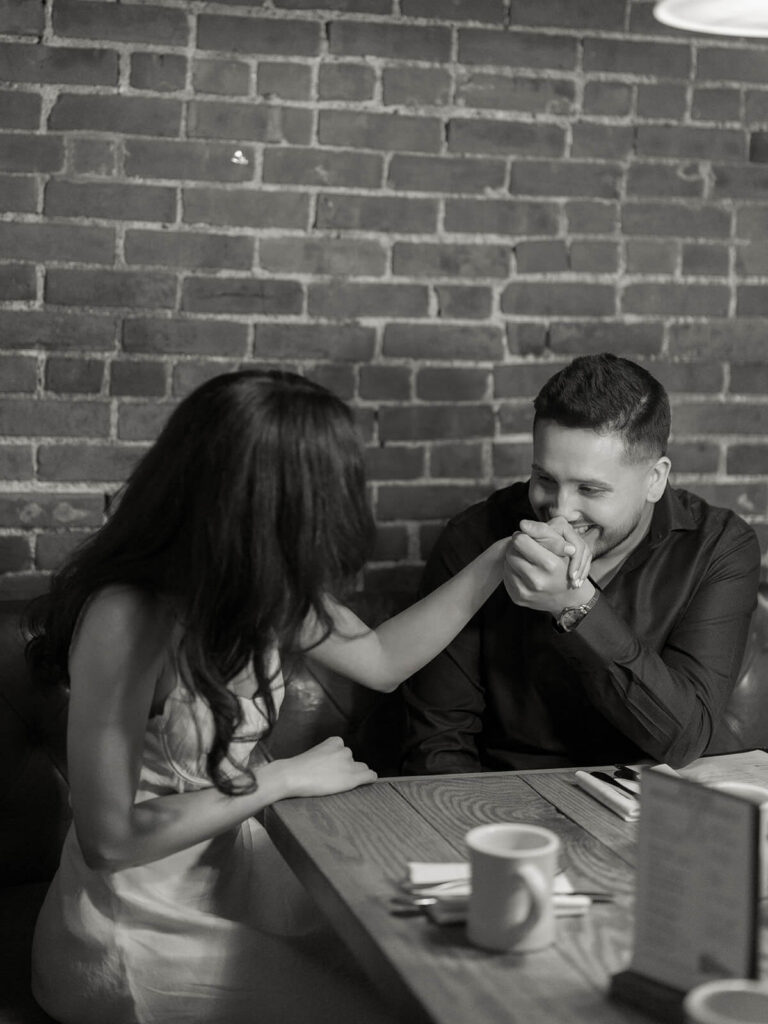 NYC engagement photography at iconic Bethesda Terrace Central Park location
