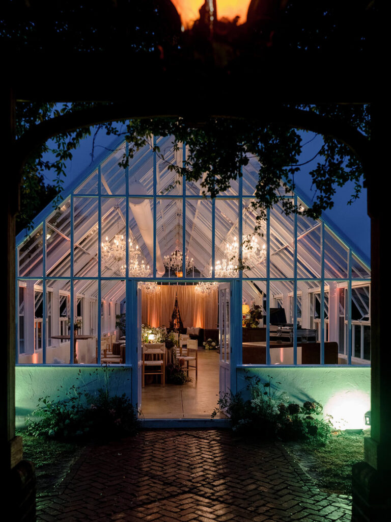 britton manor engagement proposal photos glasshouse interior 44