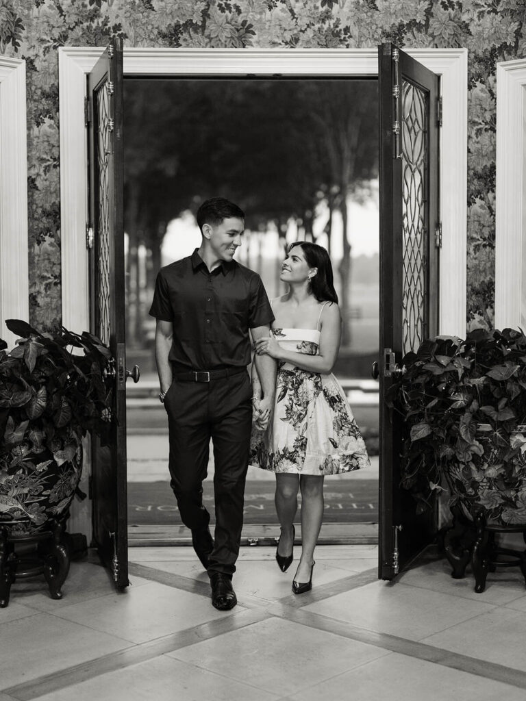 britton manor engagement proposal photos twilight portrait 34