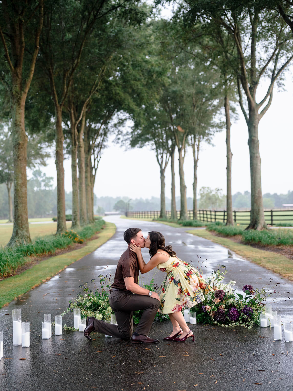 Walking engaged during Britton Manor proposal session