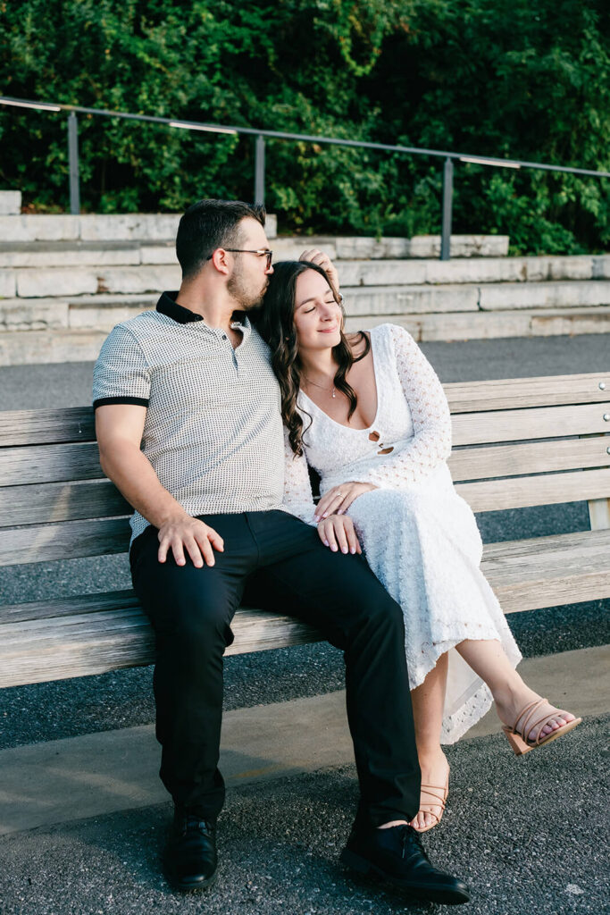 brooklyn engagement photos dumbo bridge views waterfront 15