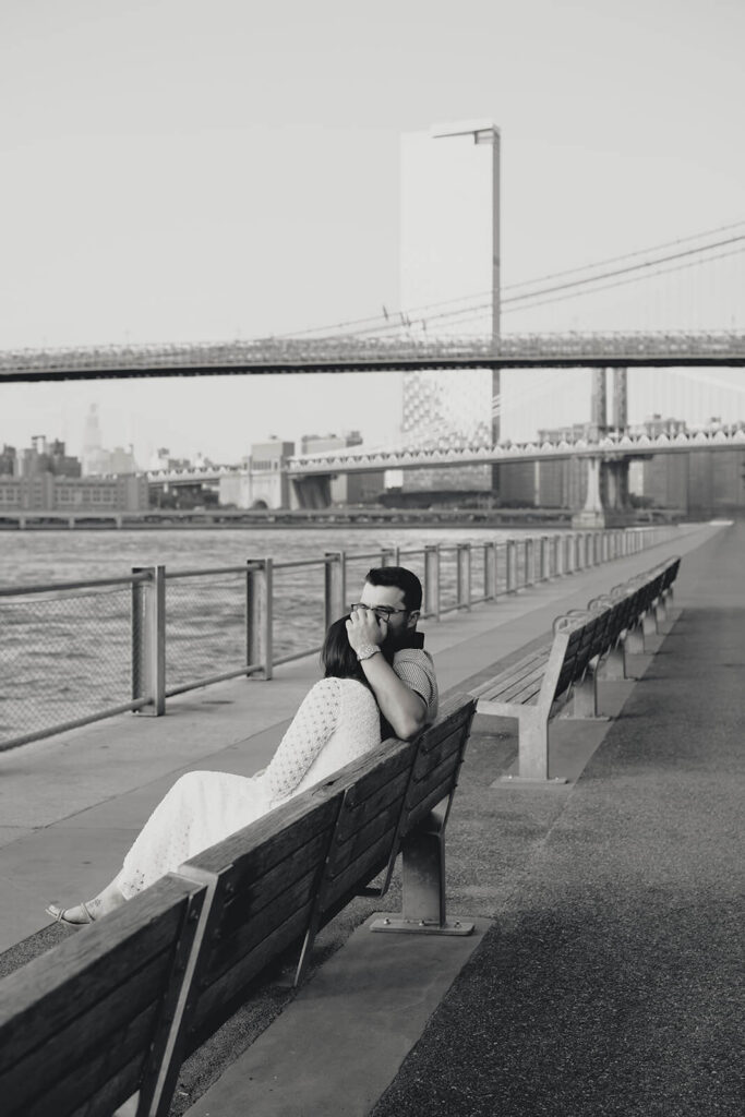 brooklyn engagement photos dumbo streets walking 14