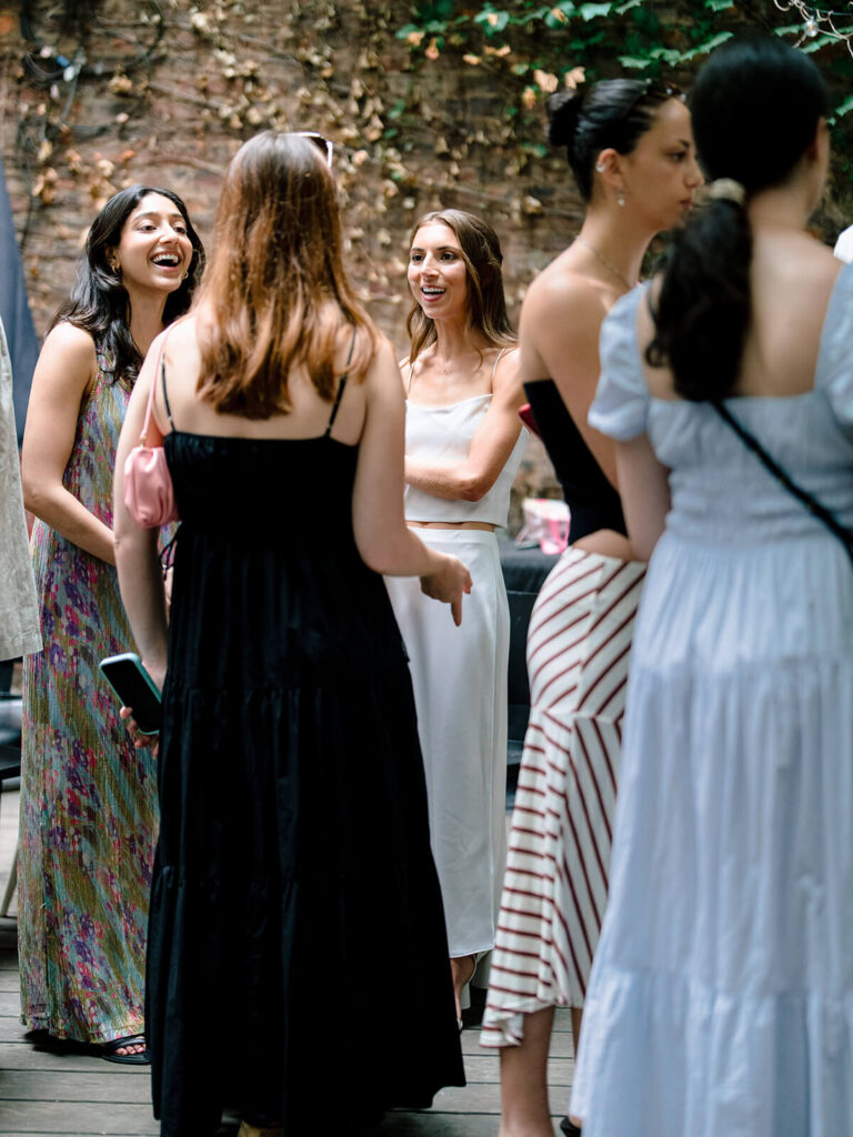 Brooklyn engagement party photographer captures genuine celebration moments