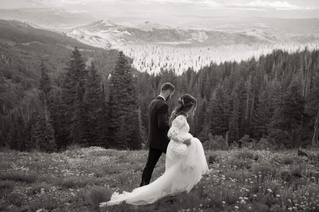 Park City mountain styled shoot