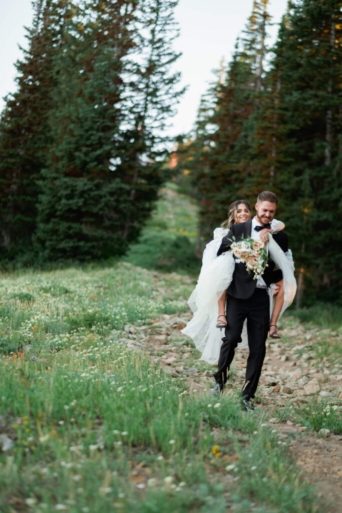 Park City mountain styled shoot