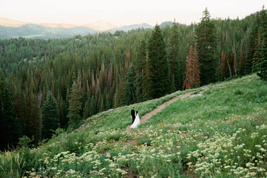 Park City mountain styled shoot