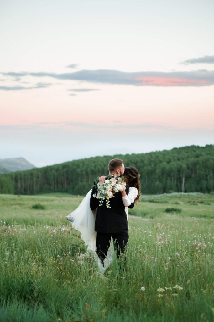 Park City mountain styled shoot