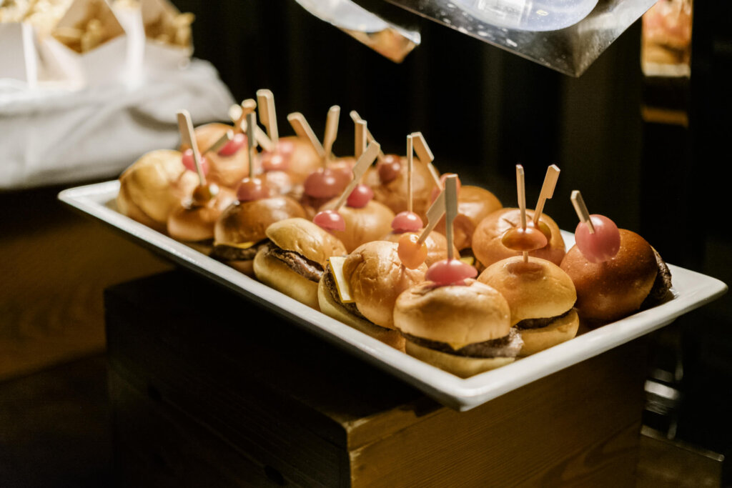 Bow detail on the back of the bride’s reception dress at Chatham Bars Inn
