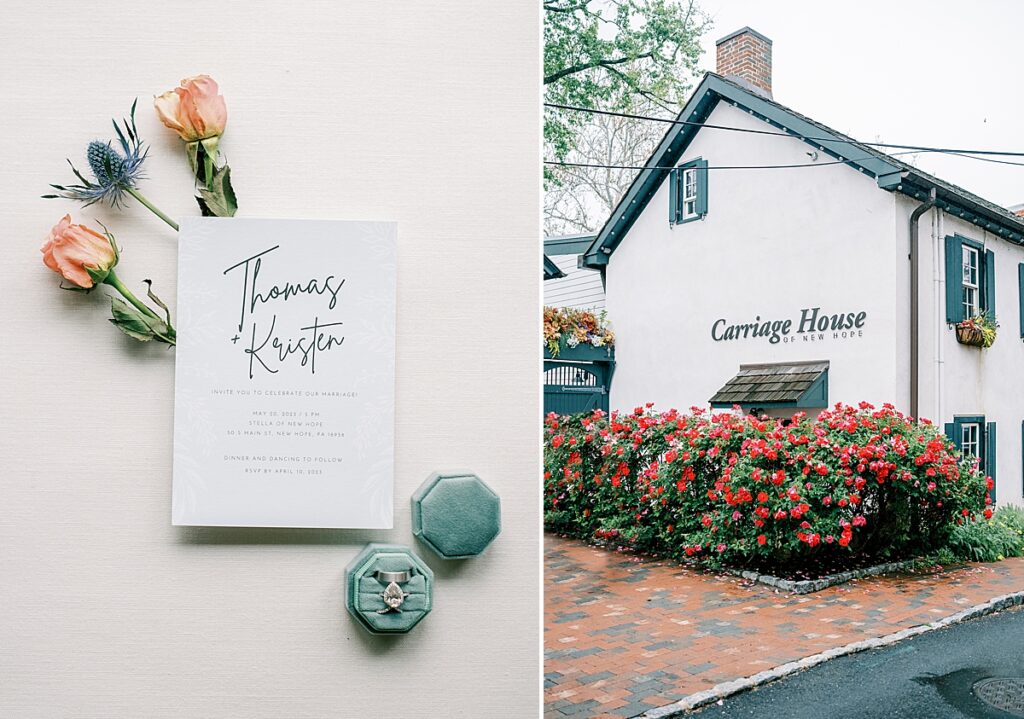 Carriage House of New Hope Spring Wedding