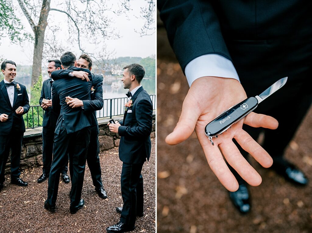 groomsmen gifts spring wedding carriage house of new hope