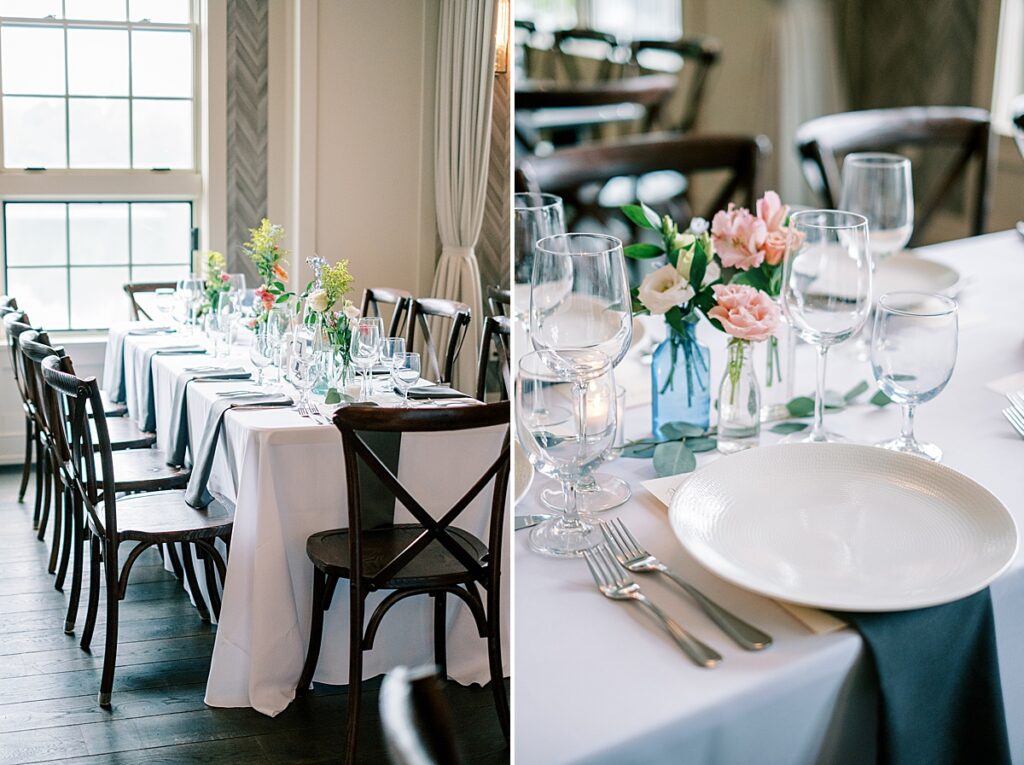 tablescape spring wedding at stella of new hope