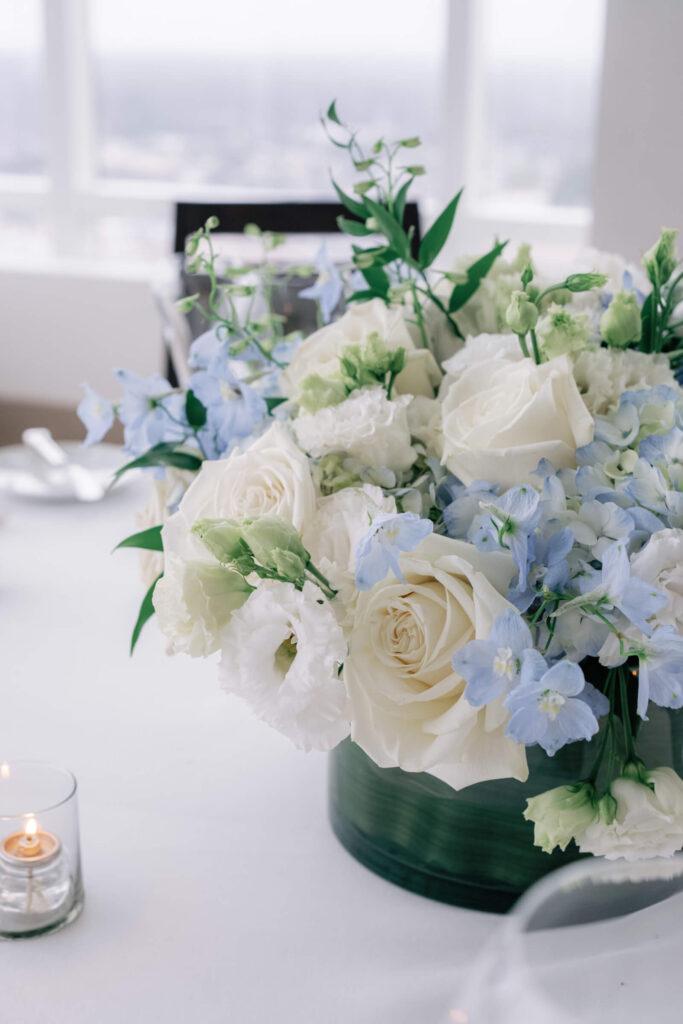 Rehearsal dinner details at Kanopi in New York